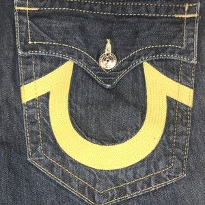 True Religion, Men's Straight Leg Jean, size: 36